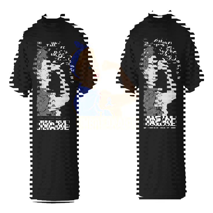 ギラン・バレー症候群啓発戦士 割れない彼女 Tシャツ