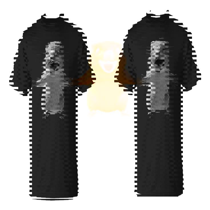 クオッカ・ビー・クオッカ クオッカとハッピー・スマイル Tシャツ