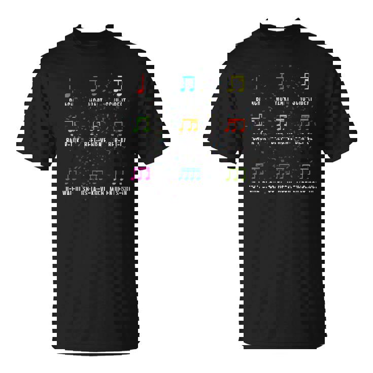 クラシックコンポーザー クラシック音楽ノート Tシャツ