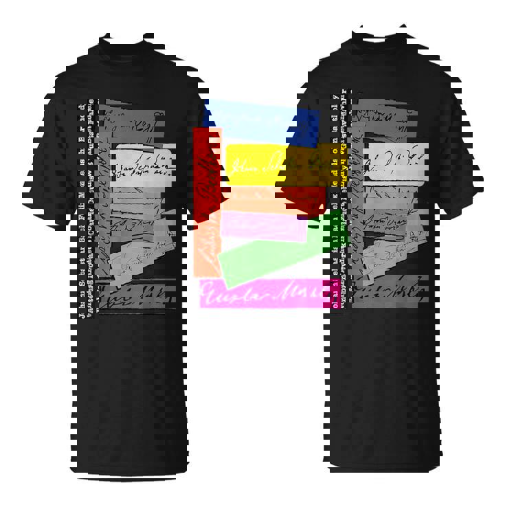 クラシック音楽作曲家 バッハ・ベートーヴェン・グスタフ・マーラー Tシャツ