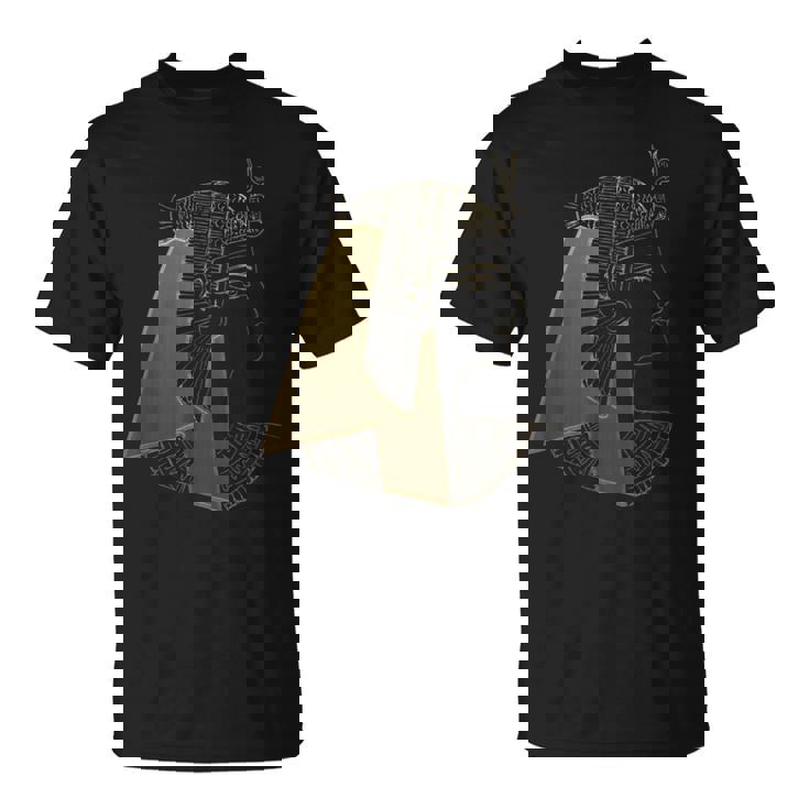 クレオパトラ 古代エジプト女王 ゴールデンファラオ アートデザイン Tシャツ