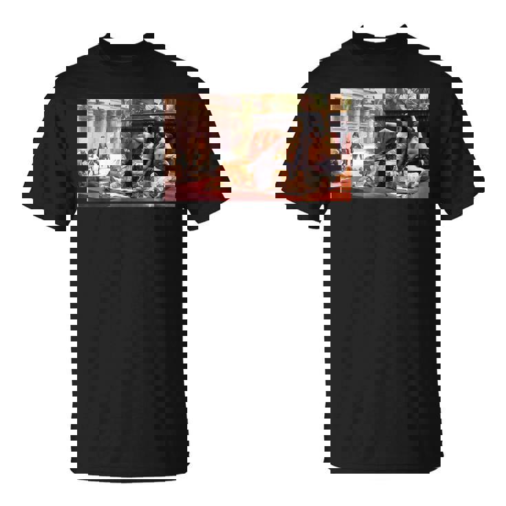 クレオパトラの毒をテストするアレクサンドル・カバネル1887 Tシャツ