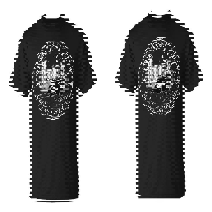 クレセントシティ 郵便サービス メッセンジャー カワウソ 三日月市 Tシャツ