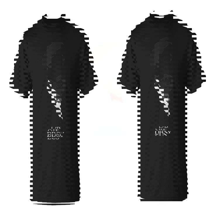 クロード・ドビュッシー フランス作曲家 クラシック音楽 Tシャツ