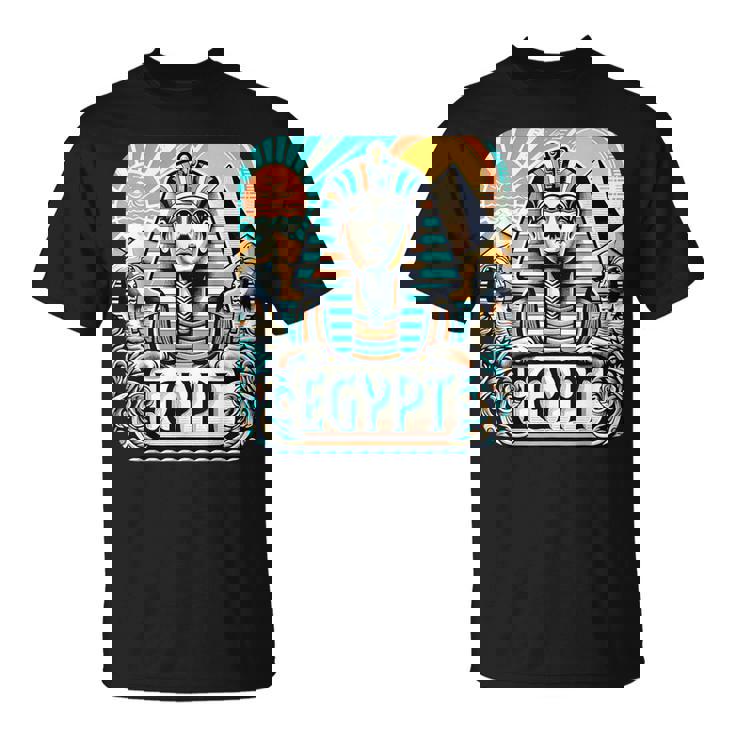 クールなエジプトスフィンクス旅行コスチュームエジプトのお土産。 Tシャツ