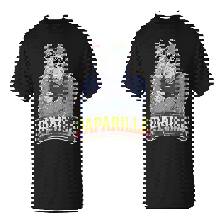 クール・パパ・ゴリラ 父娘ゴリラ Tシャツ