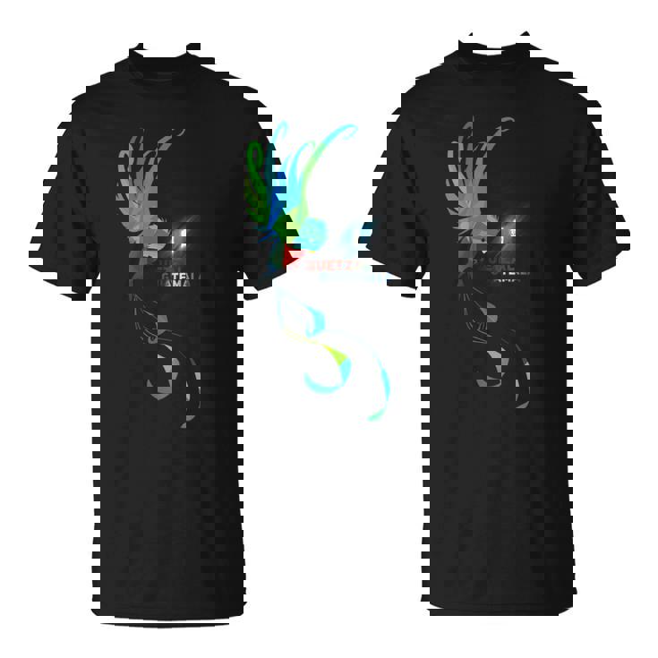 グアテマラ国立鳥 ケツァル Tシャツ