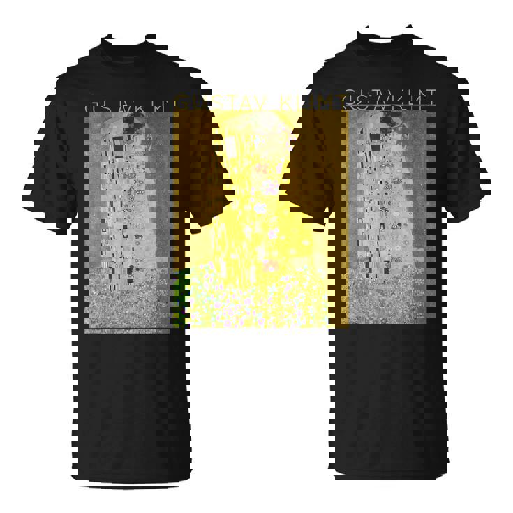 グスタフ・クリムト The Kiss アーティスト向け Tシャツ