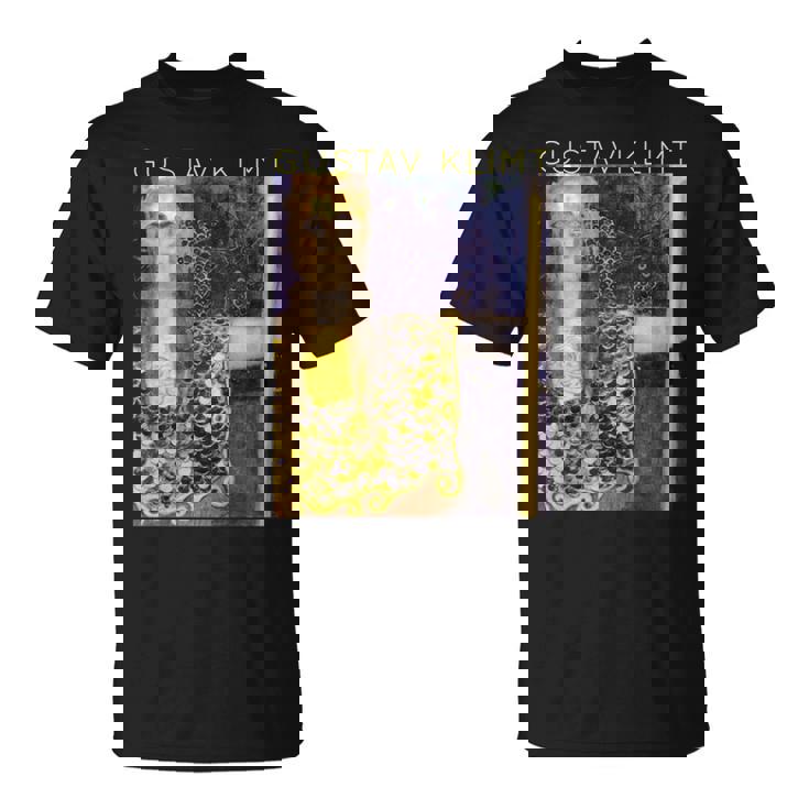 グスタフ・クリムト パラス・アテネ アーティスト向け 長袖tシャツ Tシャツ