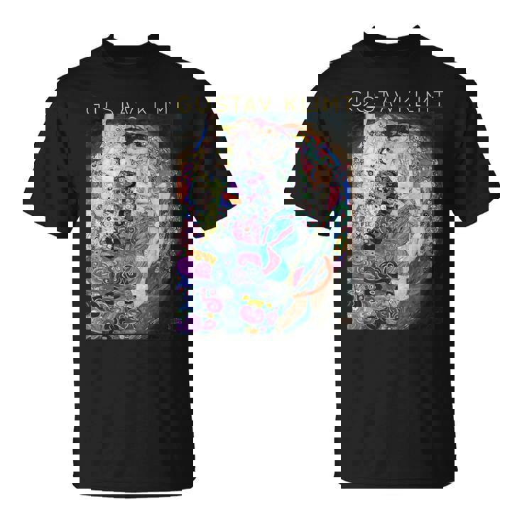 グスタフ・クリムト 乙女 アーティスト向け Tシャツ