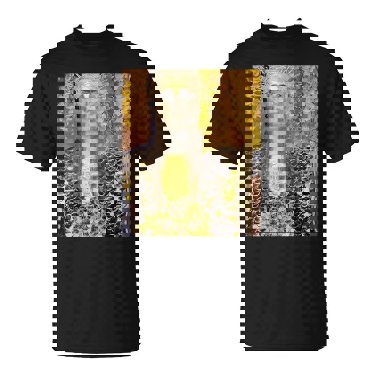 グスタフ・クリムト パラスアテナ アートデザイン Tシャツ