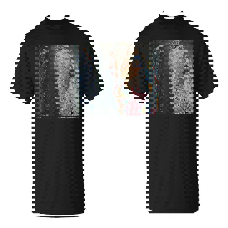 グスタフ・クリムトによる死と生1916 Tシャツ