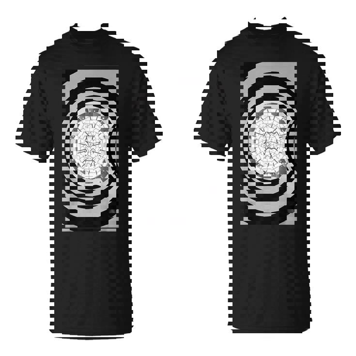 グッゲンハイム美術館 建築愛好家 ブラック&ホワイトデザイン Tシャツ