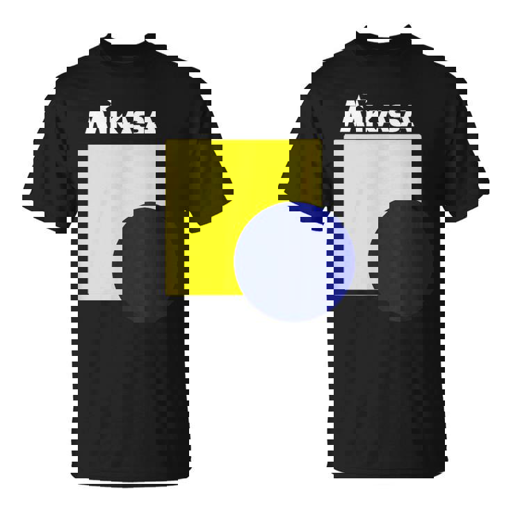 グラフィック＆ロゴ Wh バレーボール Tシャツ