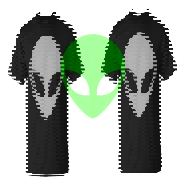 グリーンエイリアンヘッドアパレル 90年代スタイル ファニー エイリアン Tシャツ