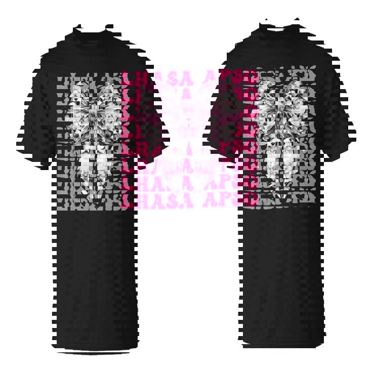 コケットボウ ラサ・アプソ 犬 女の子 ママ 母の日 ピンク Tシャツ