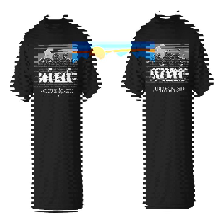 コロラドアンダーグラウンド コロラドマウンテン ヴィンテージ コロラド Tシャツ