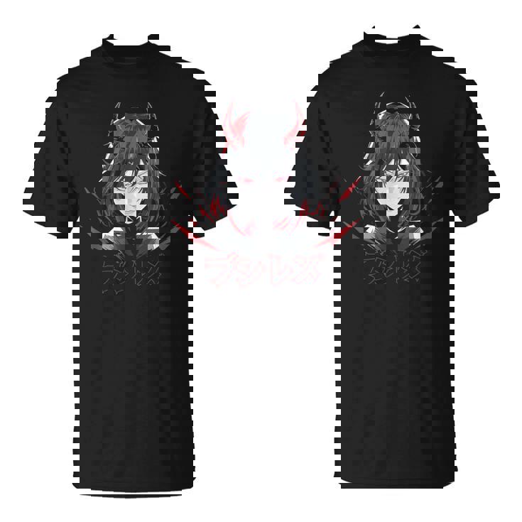 ゴシック アニメ 鬼 わいふ かわいい 日本 漫画 ヴェイパーウェーブ Tシャツ