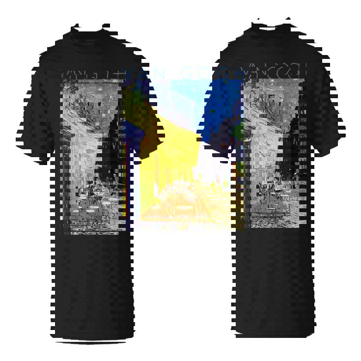 ゴッホ 夜のカフェテラス Tシャツ