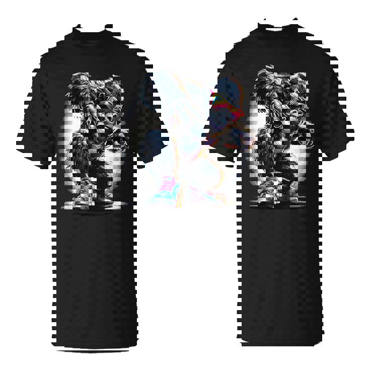 ゴリラ・サングラス サングラスをかけたゴリラ ゴリラ・モンキー Tシャツ