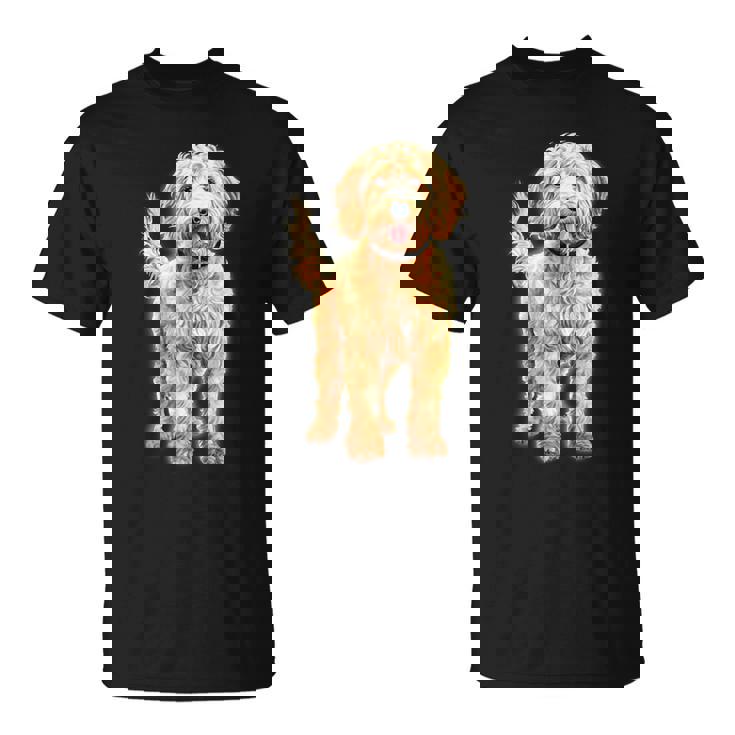 ゴールデンドゥードル犬 Tシャツ