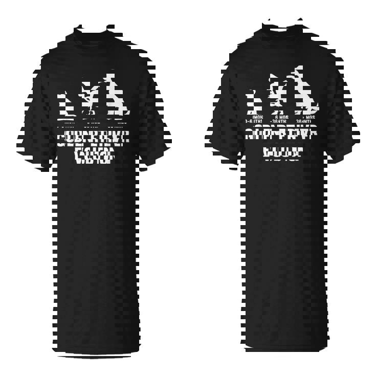 ゴールデンレトリバーオーナーのためのゴールデンレトリバーの進化 Tシャツ