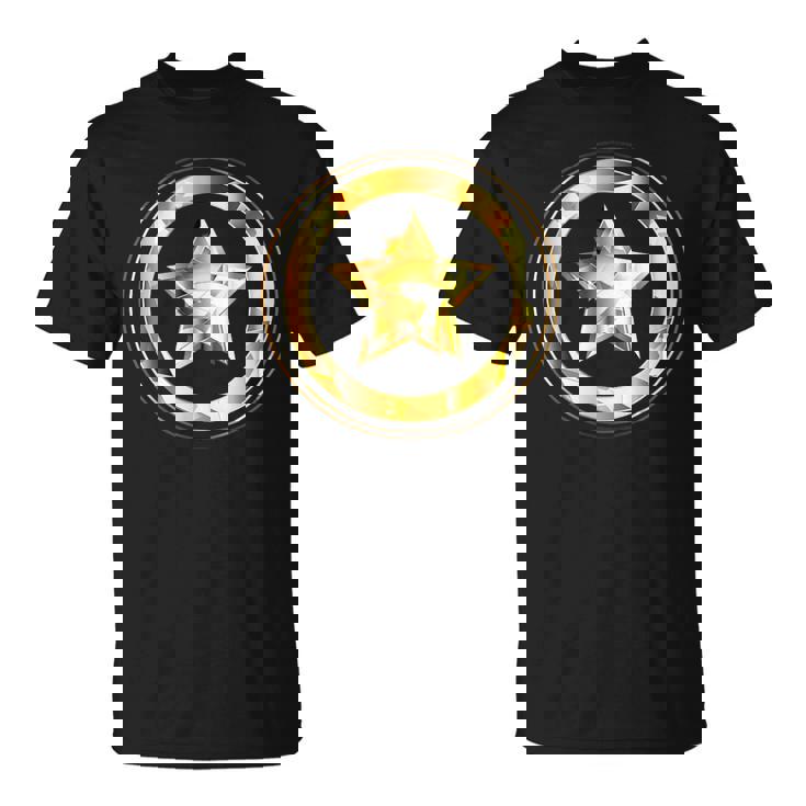 ゴールド 星 Tシャツ
