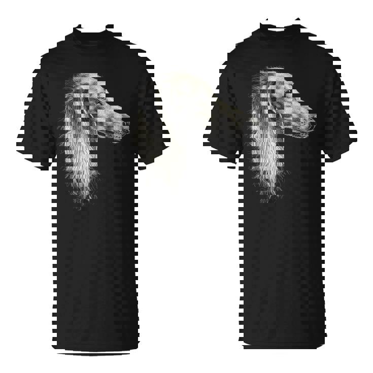 サルーキ 犬 モチーフ ペットアート サルーキ Tシャツ