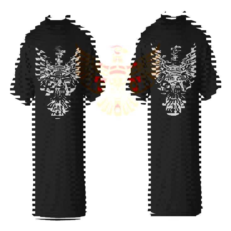 サンダーバード ノースウェスト ネイティブアメリカン 部族 誇り高い遺産 Tシャツ