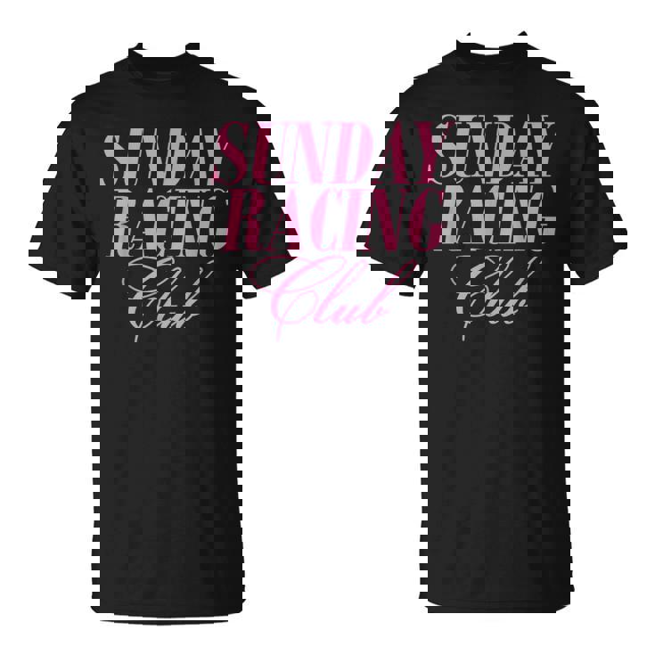 サンデーレーシング クラブレーサー デザイン Tシャツ