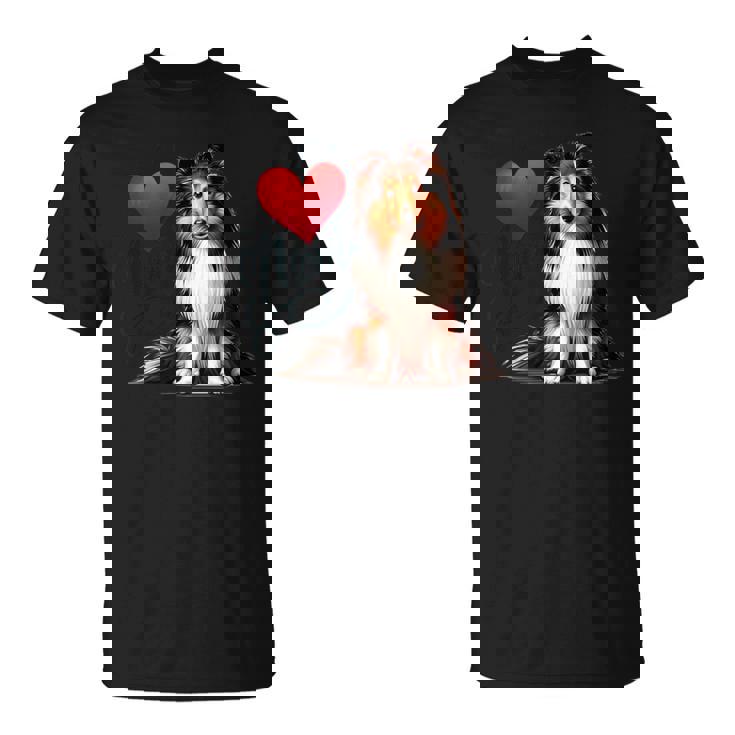 シェルティ・ドッグ・ママ、シェットランド・シープドッグ・ママ Tシャツ