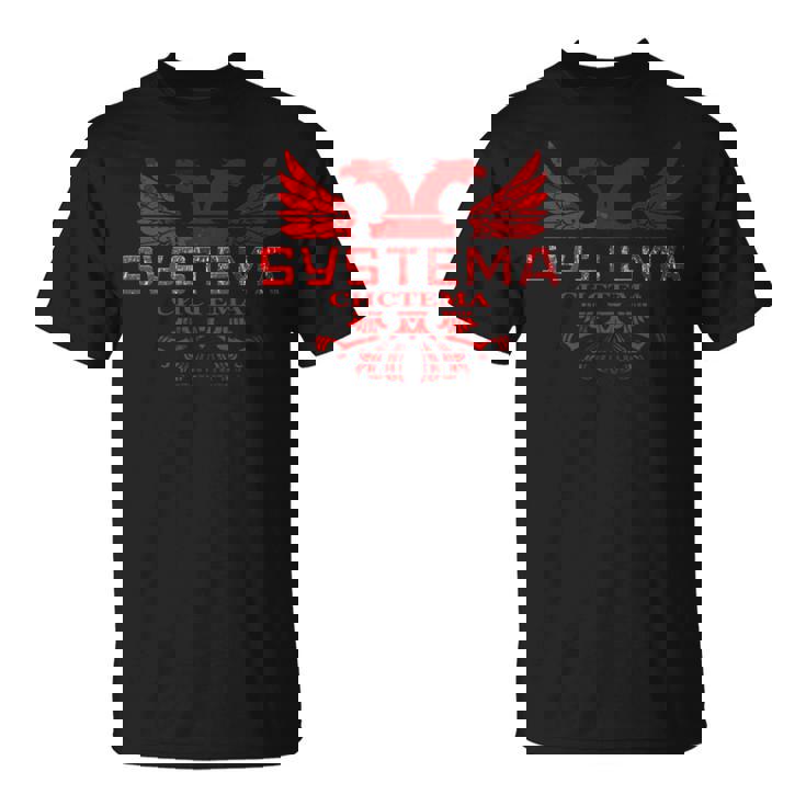 システマ、ロシアの格闘技 長袖tシャツ Tシャツ