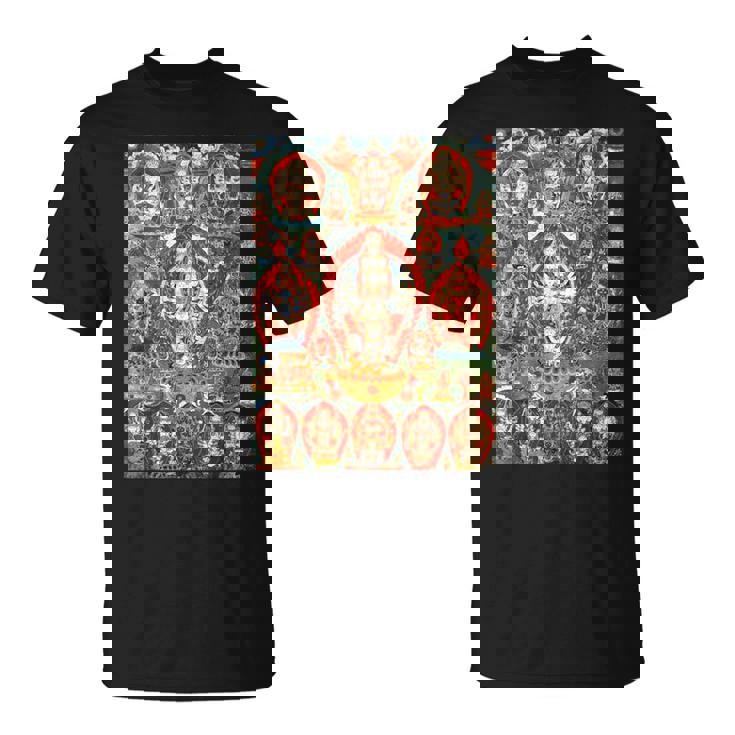 シッダ ラクシュミ チベット仏教 タンカ 曼荼羅 仏教 Tシャツ