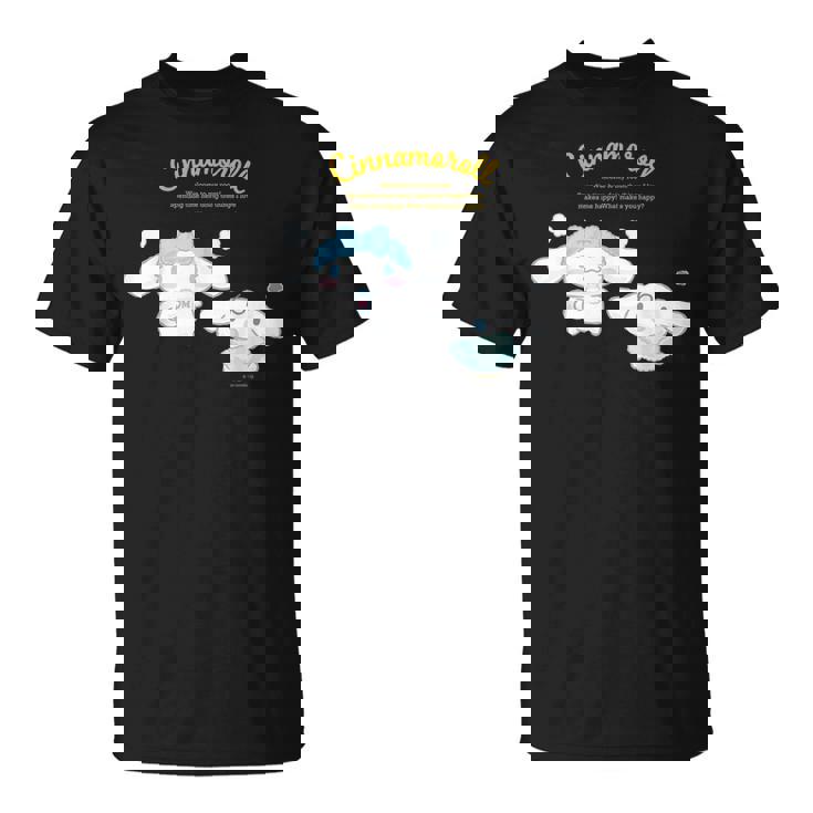 シナモロール ハピネスマイルーム Tシャツ