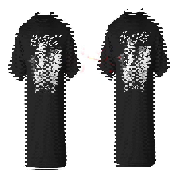 シベリアンハスキーパワーすごいかわいいハスキー Tシャツ