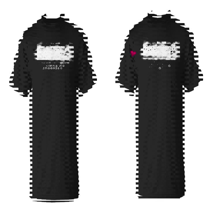 シマエナガ 北海道 雪の妖精 可愛い シマエナガ団子 Tシャツ