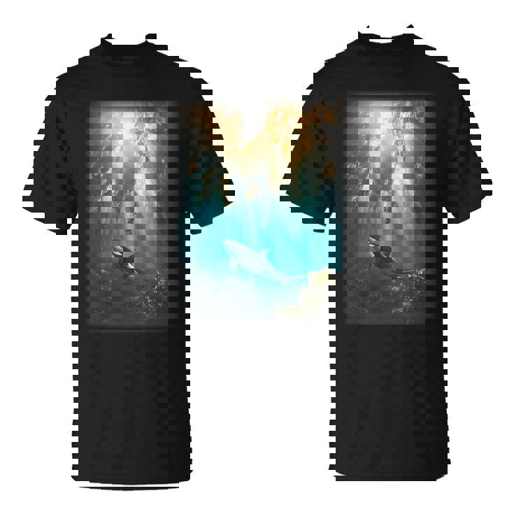 シャチが特徴的なシャチ。 Tシャツ