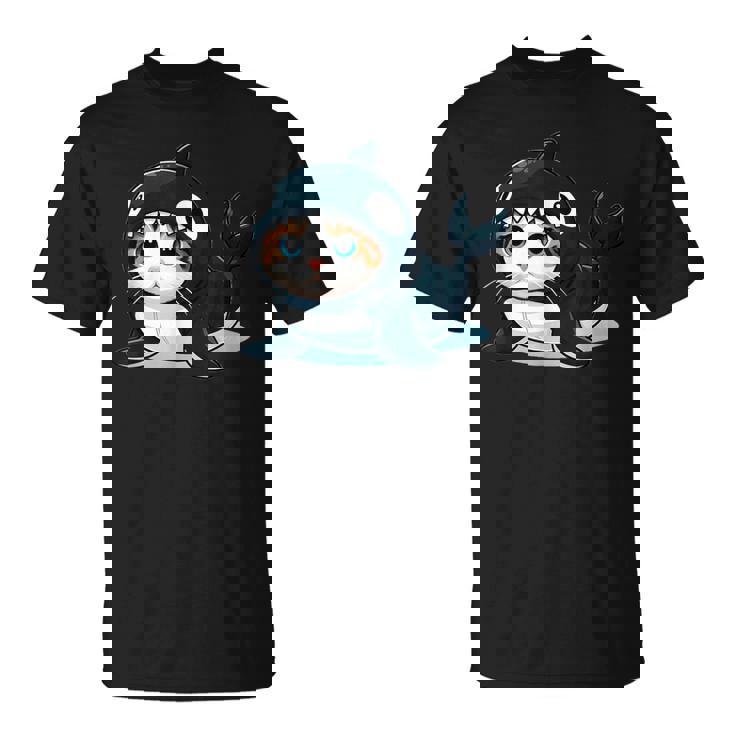 シャチの猫 コスチューム Tシャツ