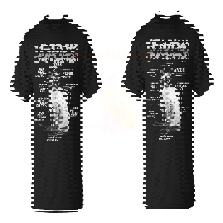シャム猫 T Tシャツ