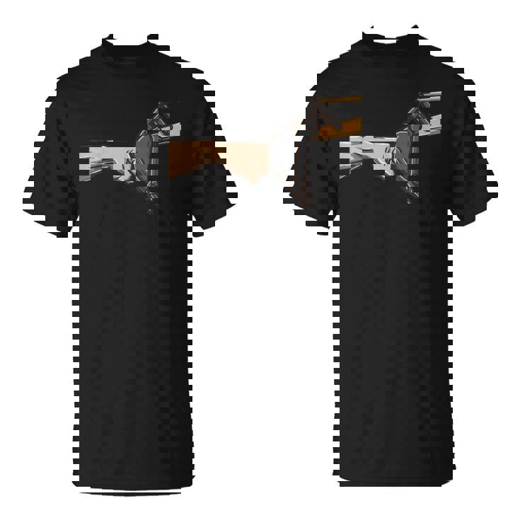 ショベルカー バケット 拳 バンプダッド ジョーク 面白い相棒 人生用 Tシャツ