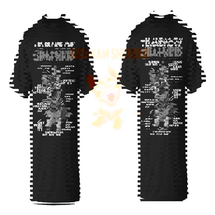 ジャーマン シェパードの犬の散歩 T 犬愛好家のジャーマン シェパード Tシャツ