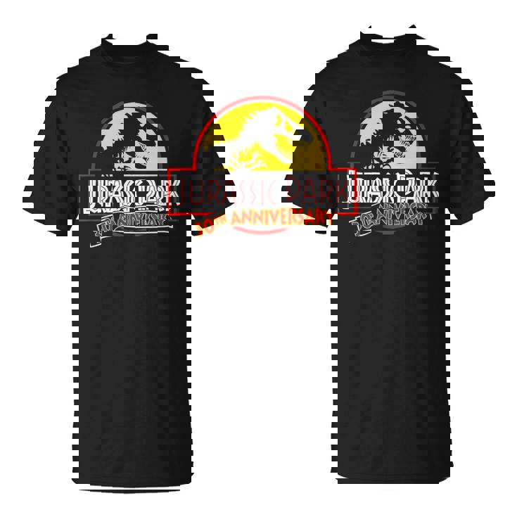 ジュラシックパーク 30Th Annviersary 公式ライセンス商品。 Tシャツ
