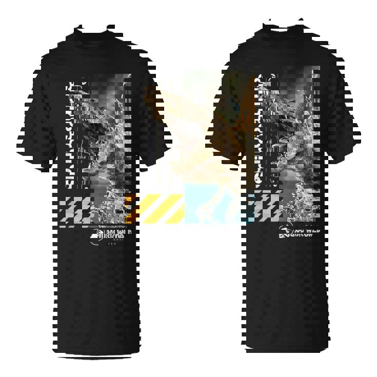 ジュラシックワールド 再生スピノサウルス Tシャツ