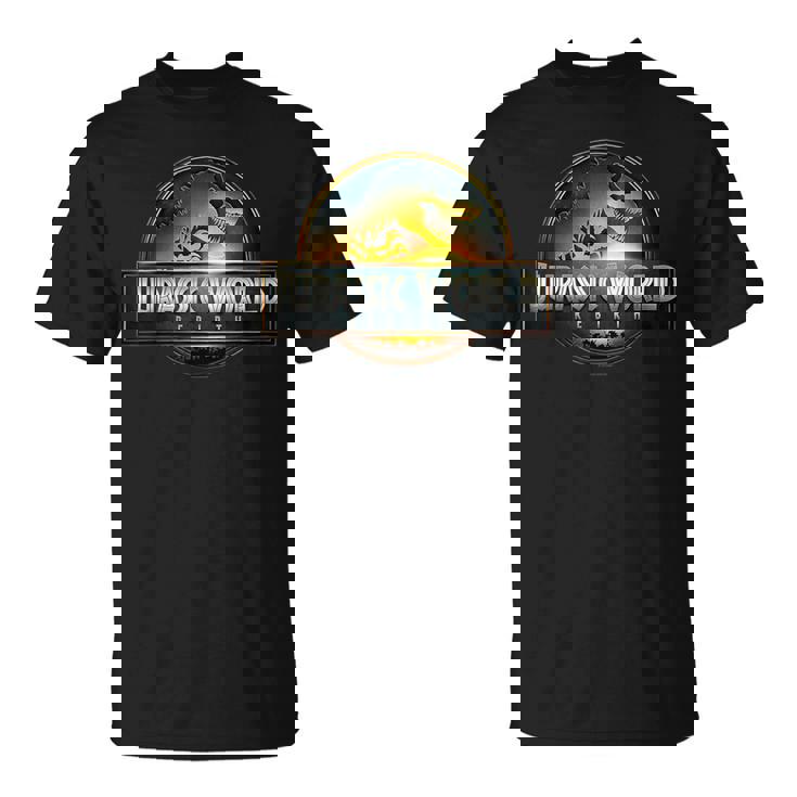 ジュラシック・ワールド リバース ムービーロゴ Tシャツ