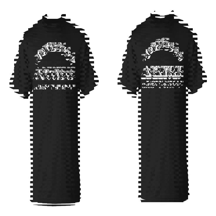 ジョーンズボロ アーカンソーコーディネート お土産 Tシャツ