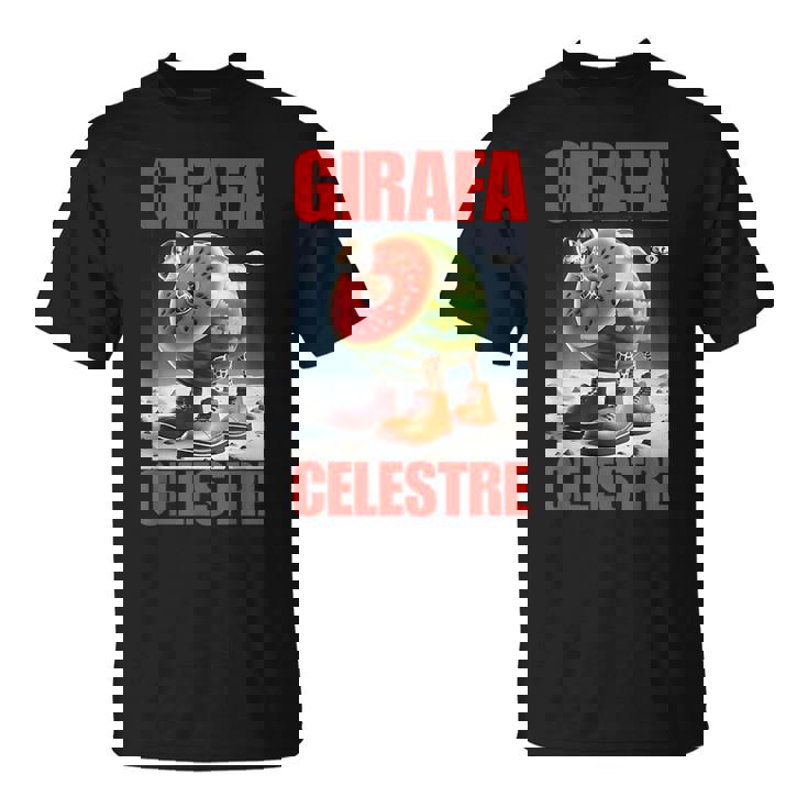 ジラファセレストレ-イタリアンブレインロットミーム Tシャツ