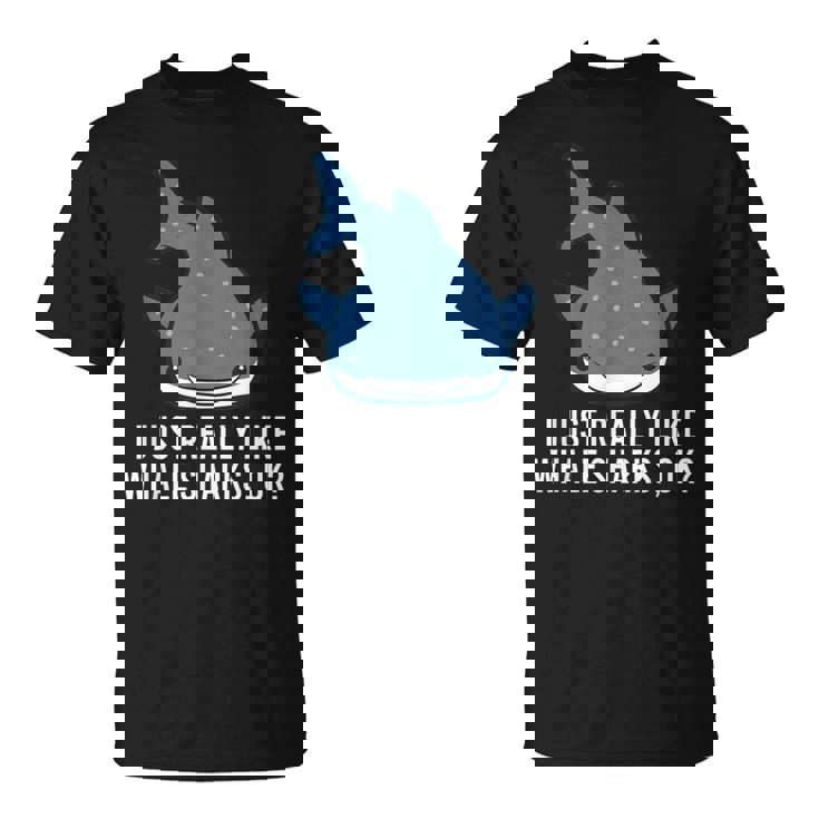 ジンベエザメが本当に好きだよ？かわいいジンベイザメ Tシャツ