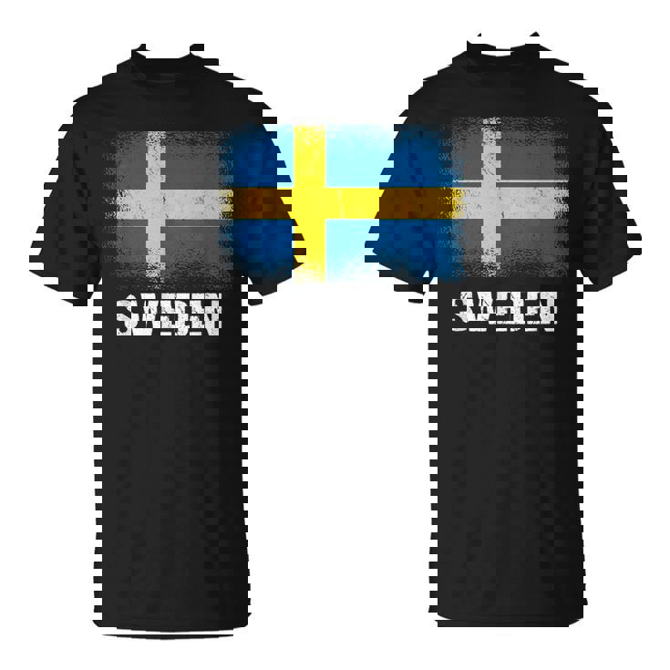 スウェーデン国旗スウェーデン Tシャツ