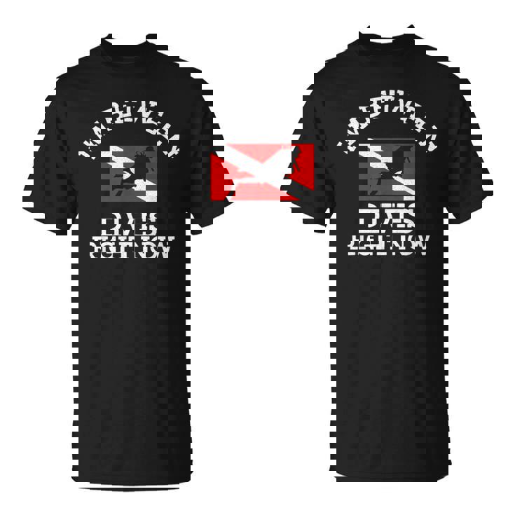 スキューバダイビング ダイバー ダウン ダイブ フラッグ ダイブ Tシャツ