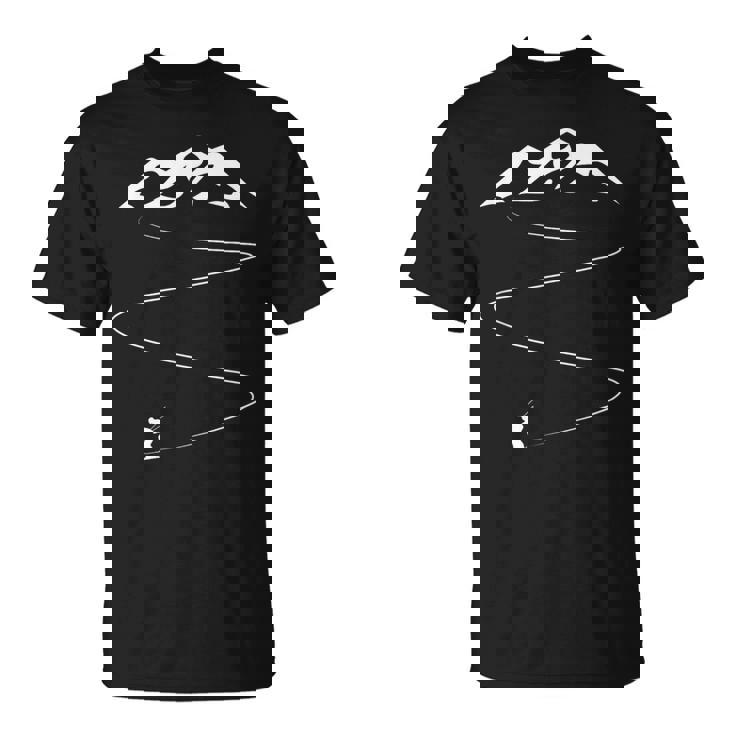 スキー 趣味 スキーヤー アルペンスキー ノルディックスキー スキーサークル クロスカントリー スキー好き Tシャツ